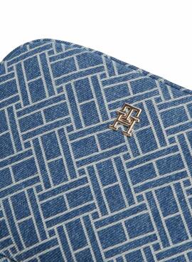 Handtasche Tommy Hilfiger Popette Kamera blau für Damen