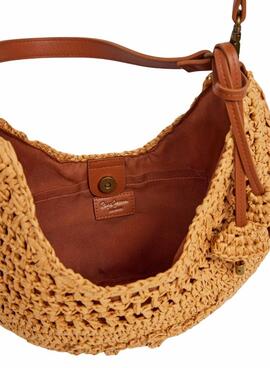 Tasche Pepe Jeans Ziggy Balm aus Raffia für Damen