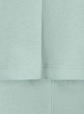 T-shirt Pepe Jeans Giana in Türkisblau für Mädchen.