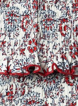 Top Pepe Jeans Gretel Blumenmuster für Mädchen