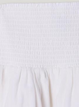 Pepe Jeans Holly weißer Rock für Mädchen