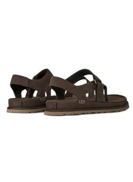 Sandalen UGG GoldenGaze Zehentrenner grau für Damen
