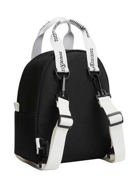 Rucksack Tommy Jeans Essential Mini Schwarz für Damen.