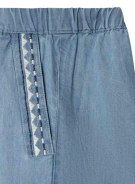 Hose Pepe Jeans Ivy in Blau Denim für Mädchen