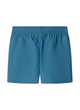 Pepe Jeans Badehose Logo Blau für Jungen