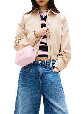 Handtasche Tommy Jeans Must Camera in Rosa für Damen