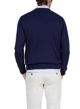 Pullover El Ganso Marineblau für Herren