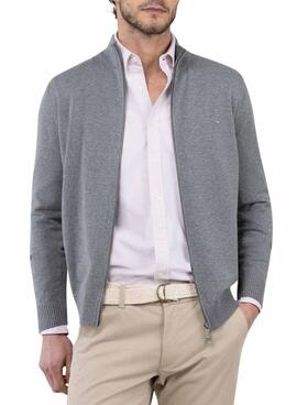 Strickjacke El Ganso in Grau für Herren
