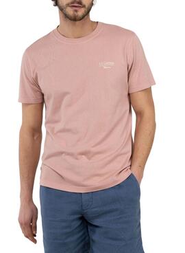 T-Shirt El Ganso Hängematten rosa für Herren