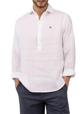 Hemd El Ganso Der weiße Leinen für Herren