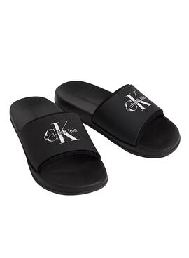Sandalen Calvin Klein Jeans Slide Schwarz für Herren