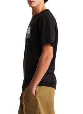 T-shirt The North Face Line schwarz für Herren