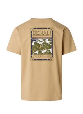 T-Shirt The North Face Denali beige für Herren