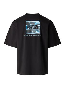 T-Shirt The North Face LQD Schwarz für Herren.