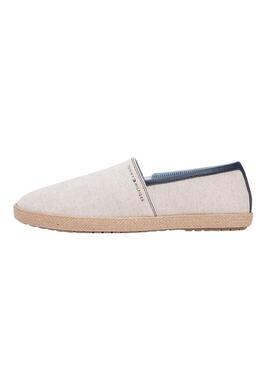 Espadrilles Tommy Hilfiger Chambray beige für Herren.