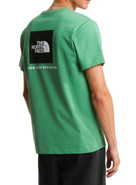 T-Shirt The North Face Evo Box grün für Herren
