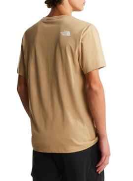 T-Shirt The North Face Evo beige für Herren