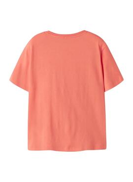 T-shirt Name It Fane orange für Jungen