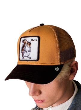 Mütze Goorin Bros Nuts in Braun und Toast für Herren