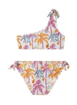 Bikini Pepe Jeans Tropical Palmen bunt für Mädchen