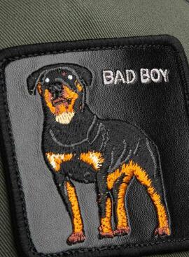 Cap Goorin Bros Bad Boy in Grün und Schwarz für Herren.