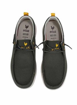 Grüne Walkin Pitas Kell Schuhe für Herren.
