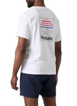 T-Shirt Helly Hansen Core weiß für Herren