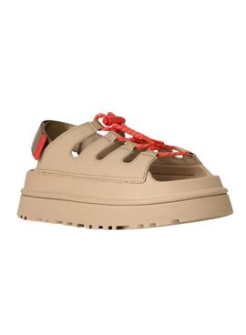 Sandalen UGG GoldenGlow Toggle in Toast für Damen