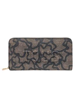 Geldbörse Tous Kaos Icon schwarz für Damen