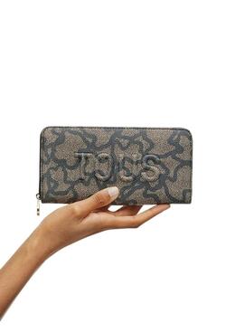 Geldbörse Tous Kaos Icon schwarz für Damen