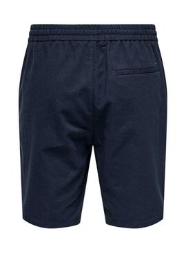 Bermudas Only and Sons Linus in Marineblau für Herren.