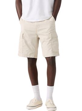 Bermudas Levis Carrier Cargo beige für Herren