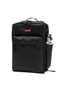 Rucksack Levis Standard schwarz für Damen und Herren.