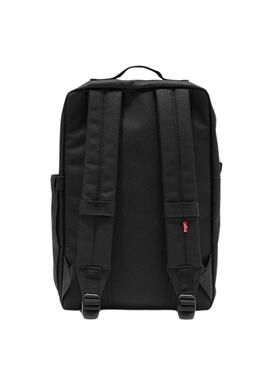 Rucksack Levis Standard schwarz für Damen und Herren.