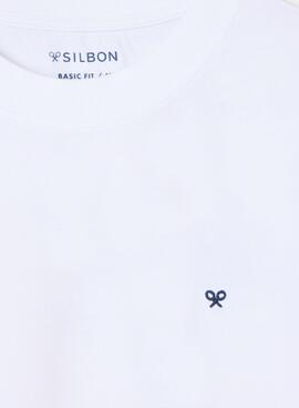 T-Shirt Silbon The Club Saint Tropez weiß für Herren