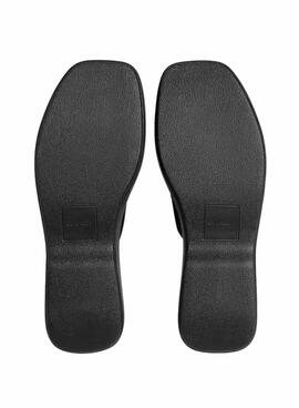 Sandalen Calvin Klein Jeans Flatform in Schwarz für Damen