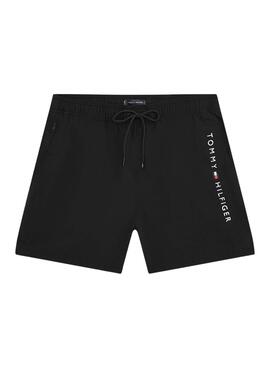 Badehose Tommy Hilfiger Logo Schwarz für Herren