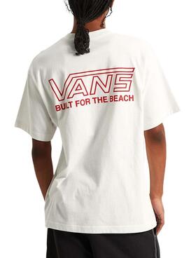 T-Shirt Vans Buckled weiß für Herren.
