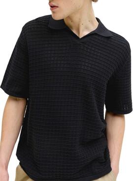 Polo Jack und Jones Nantucket schwarz für Herren