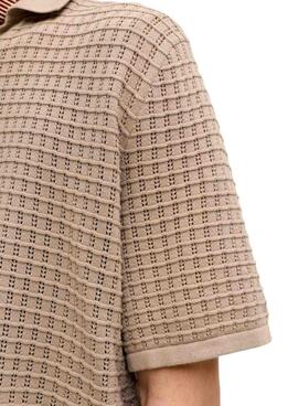 Polo Jack und Jones Nantucket beige für Herren