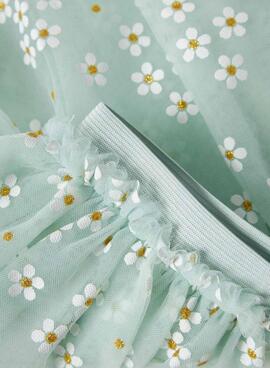 Rock Name It Floral grüner Rock für Mädchen