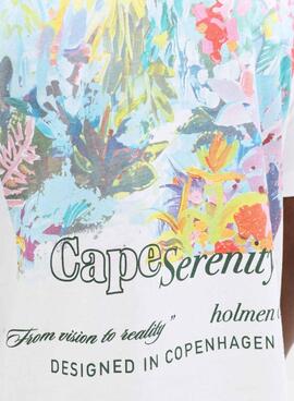 T-Shirt Jack and Jones Montauk weiß für Männer