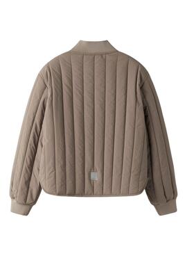 Jacke Name It Melody braun für Mädchen