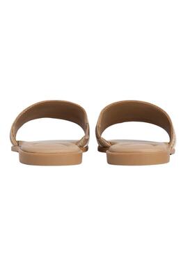 Tommy Hilfiger Sandalen Maultiere in Beige für Damen