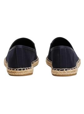 Espadrilles Tommy Hilfiger Flag Leinwand Marine für Damen