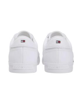 Sneaker Tommy Hilfiger Vulc Core aus weißem Leder für Herren