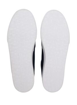 Tommy Hilfiger Vulc Core Leinwand-Turnschuhe in Marineblau für Herren.