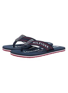 Tommy Hilfiger Sporty Flip-Flops marineblau für Männer