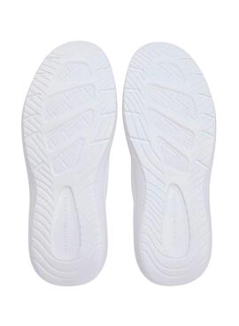 Sneakers Tommy Hilfiger Knit Extralight weiß für Frauen