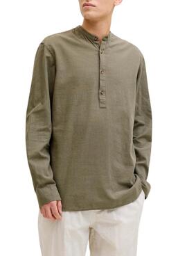 Hemd Jack and Jones Sommergrün für Herren